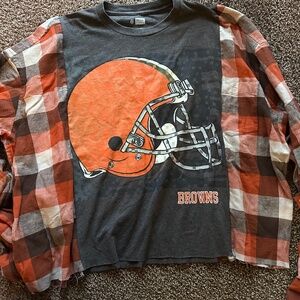 Custom Cleveland Browns Flannel